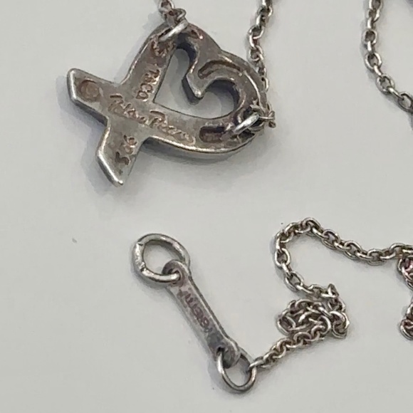 Tiffany & Co. Paloma Picasso Loving Heart 925 Necklace
